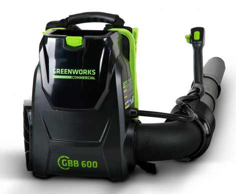 greenworks backup blower model gbb600