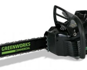 greenworks lithium-ion battery powered chainsaw