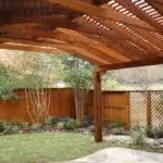 pecan ready seal stain on cedar fence