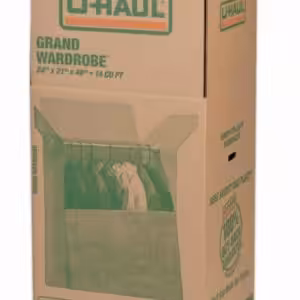 u-haul grand wardrobe box