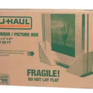 u-haul mirror and picture box