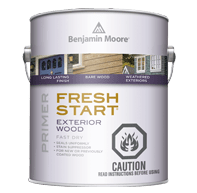 benjamin moore fresh start exterior wood alkyd primer can