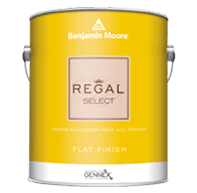 benjamin moore regal select interior flat finish paint can