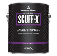 benjamin moore scuff-x matte finish paint can