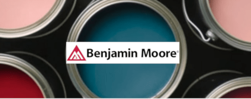 benjamin moore paint with benjamin moore logo
