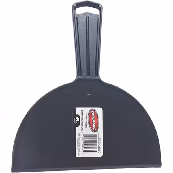 Dynamic 6 inch plastic putty knife