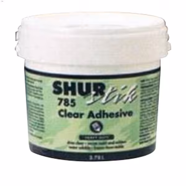 Shur Stik 785 Clear W.P. Adhesive