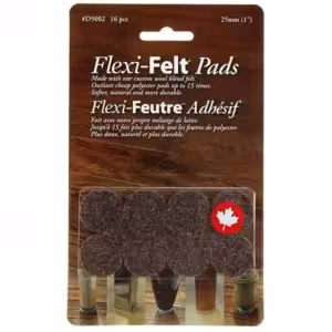 Flexi Felt Dark Pad 1" Disk