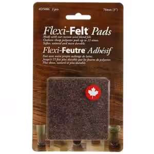 Flexi Felt Dark Pad 3" Squares