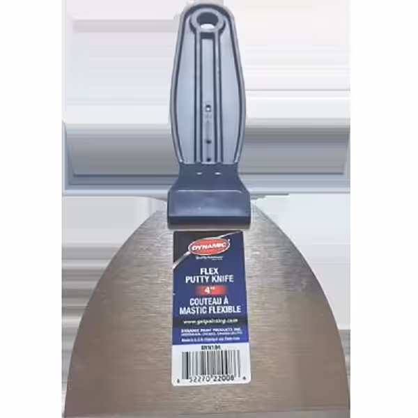 Dynamic 4 inch flexible putty knife