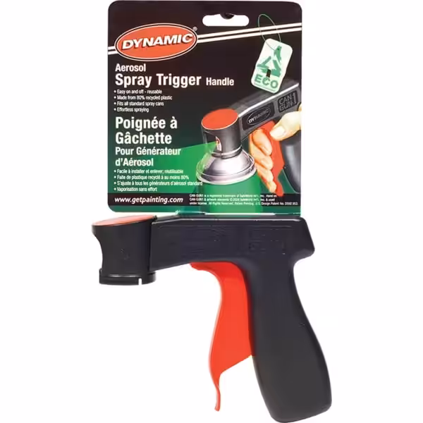 Dynamic aerosol spray tigger handle