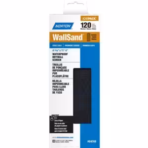 NORTON Drywall Sand Screens 10pk 120 Grit