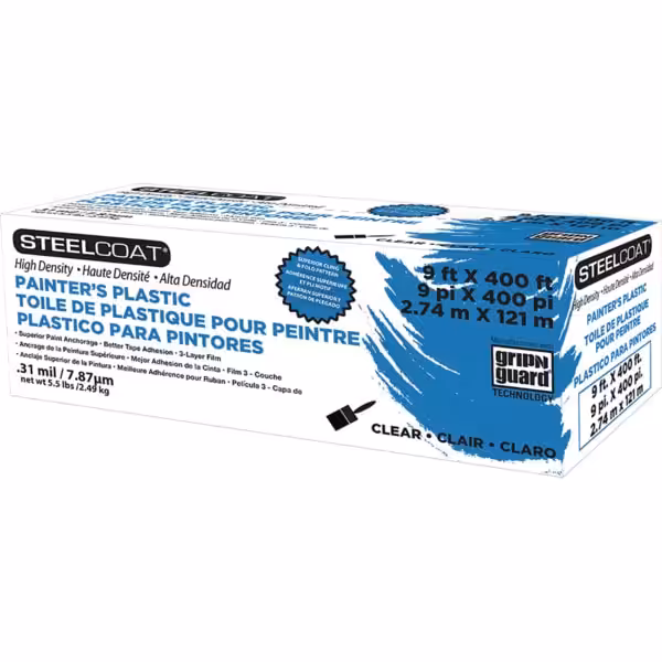 Petoskey 9' X 400' High Density Painter Plastic
