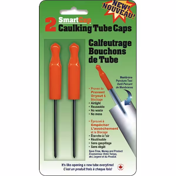 Caulking Tube Caps 2pk
