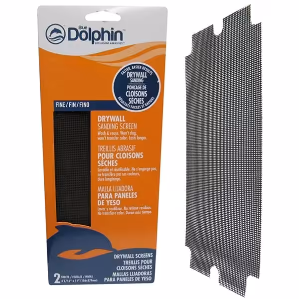 Dolphin Drywall Screens 120 grit 2pk