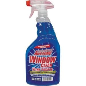 awesome window cleaner 32 ounce bottle