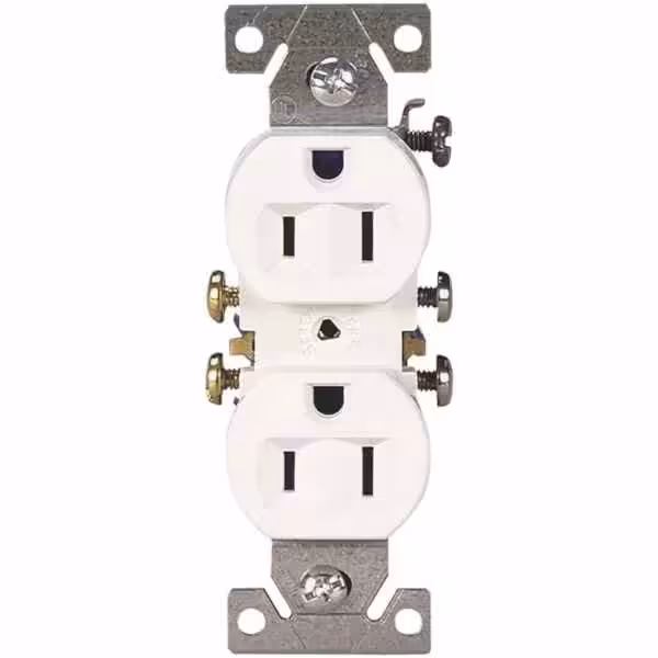 duplex electrical receptacle 3 wire
