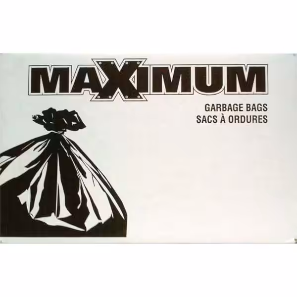 maximum industrial grade garbage bags