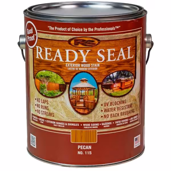 ready seal pecan finish