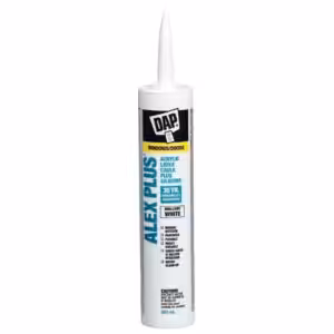alex plus silicone caulking tube