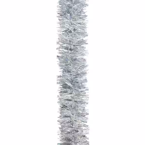 christmas silver garland