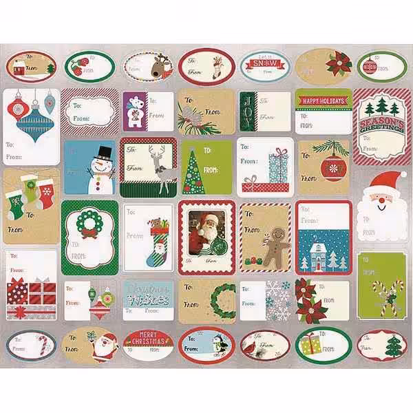 christmas gift tags