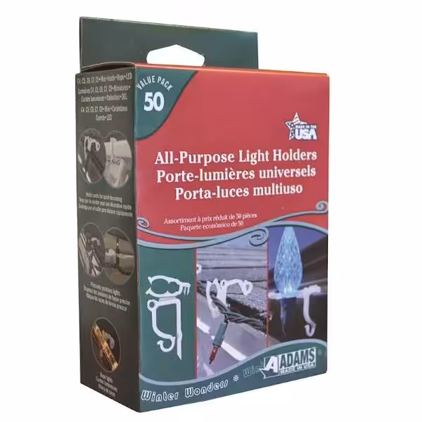 christmas light clips