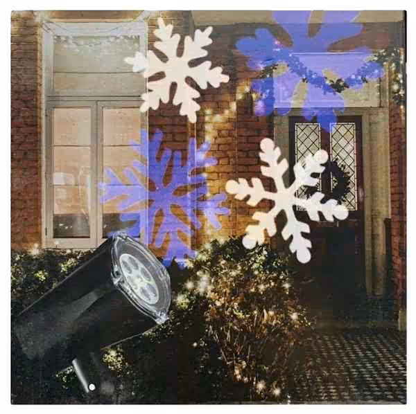 christmas motion projector