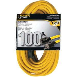 extension cord yellow 100 feet