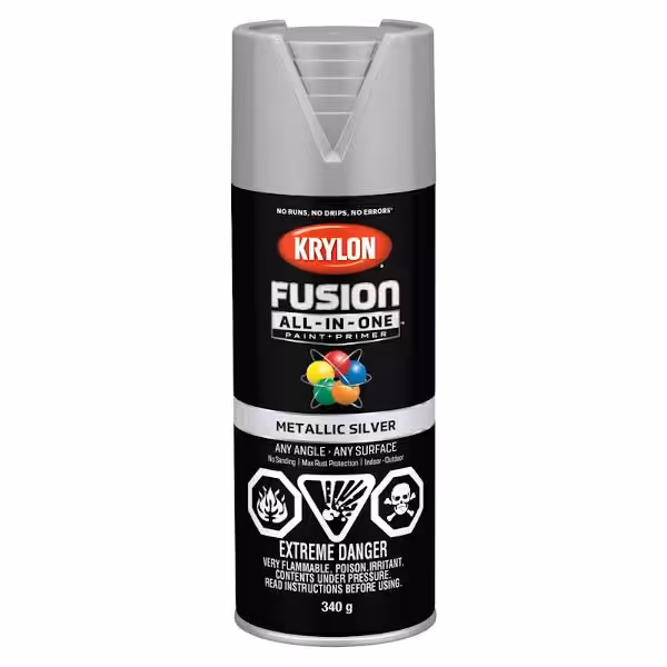 krylon metallic silver