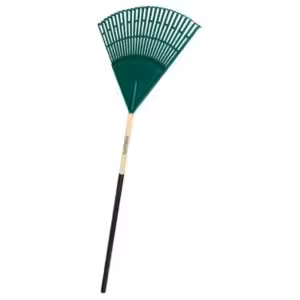 poly tine grass and leaf rake