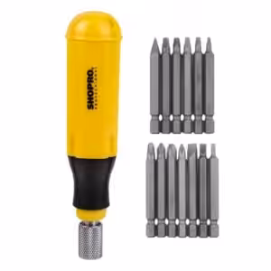 12 in one multi-bit screwdriver