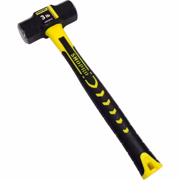 shopro brand 3 pound sledge hammer