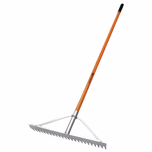 24 inch landscape rake