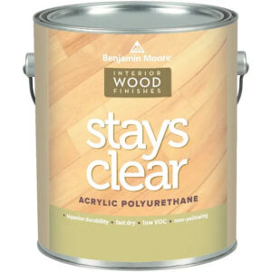 benjamin moore stays clear polyurethane can