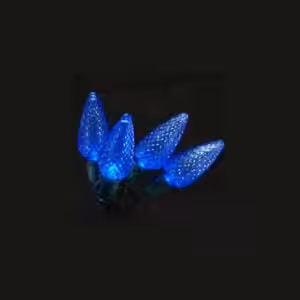 outdoor led christmas lights blue