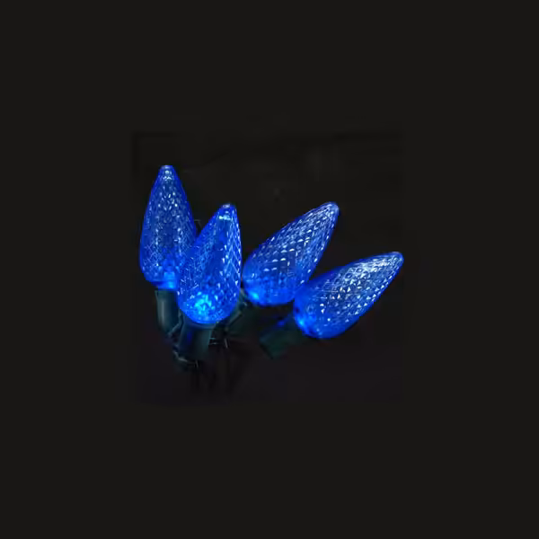 outdoor led christmas lights blue