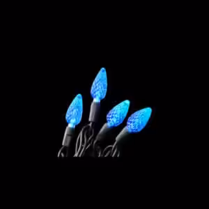 outdoor led christmas lights blue