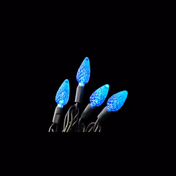 outdoor led christmas lights blue