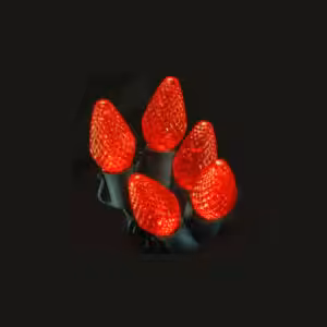 outdoor led christmas lights red