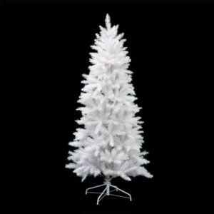 christmas tree slim white winter frost 7 ft