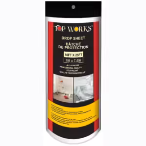 top works drop sheet package