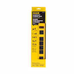 shopro 4 foot 6 outlet power bar