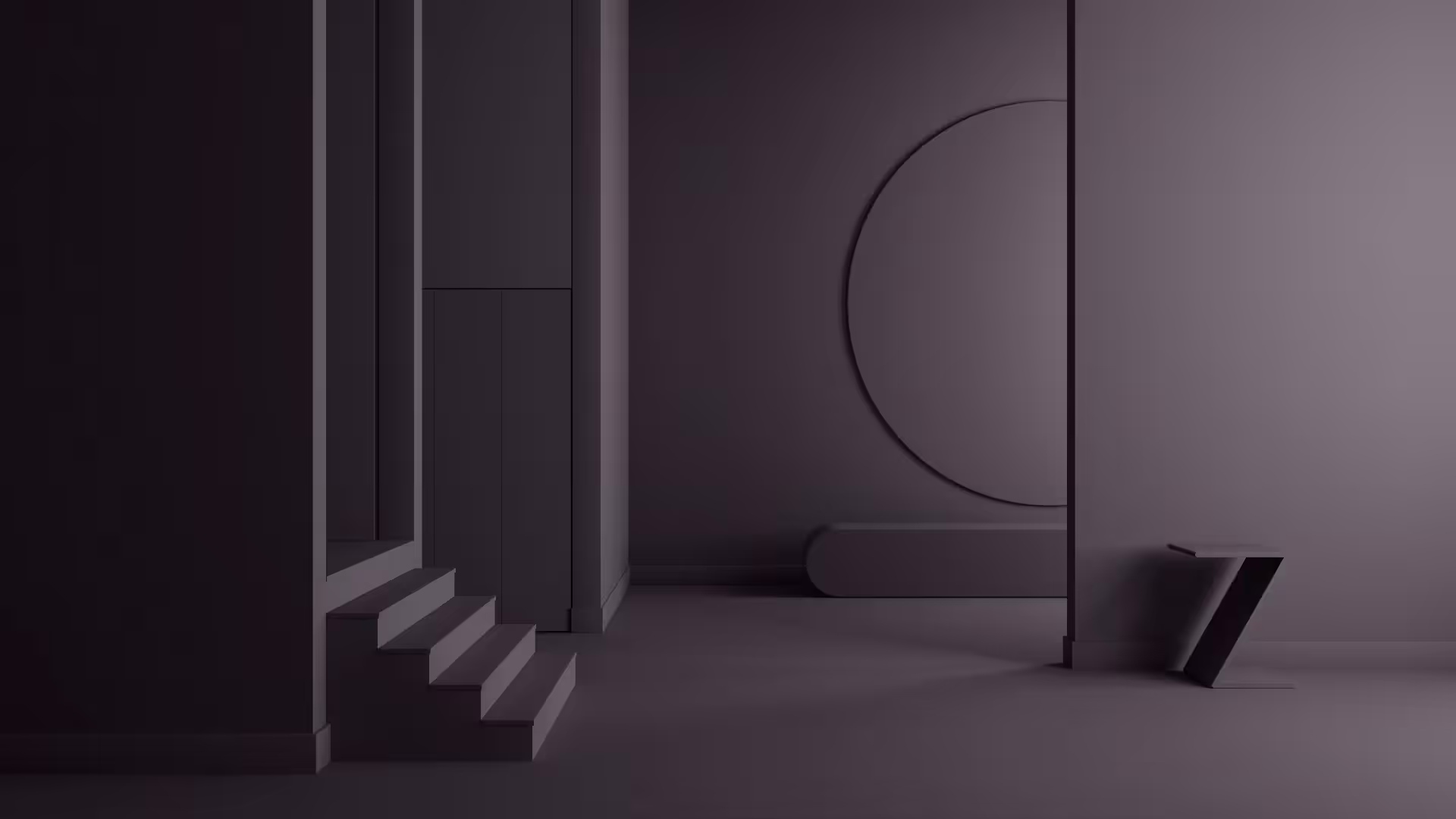 living space painted in benjamin moore colour 'chambourd' as seen under ambient light