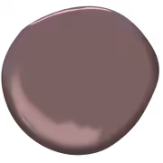 benjamin moore 'pink violet' colour paint dollop