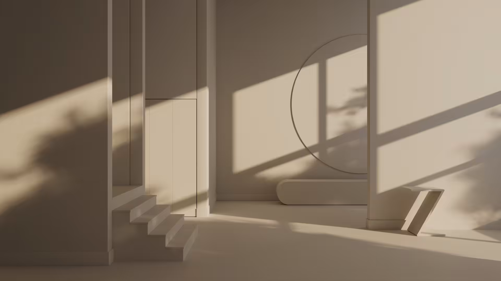 living space painted with benjamin moore 'sea salt' colour and shown in afternoon lighting