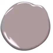 benjamin moore mauve desert colour paint dollop