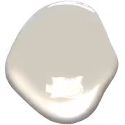 benjamin moore colour 'sea salt' paint dollop
