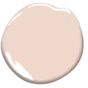 benjamin moore tissue pink colour paint dollop