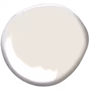 benjamin moore glacier white colour paint dollop